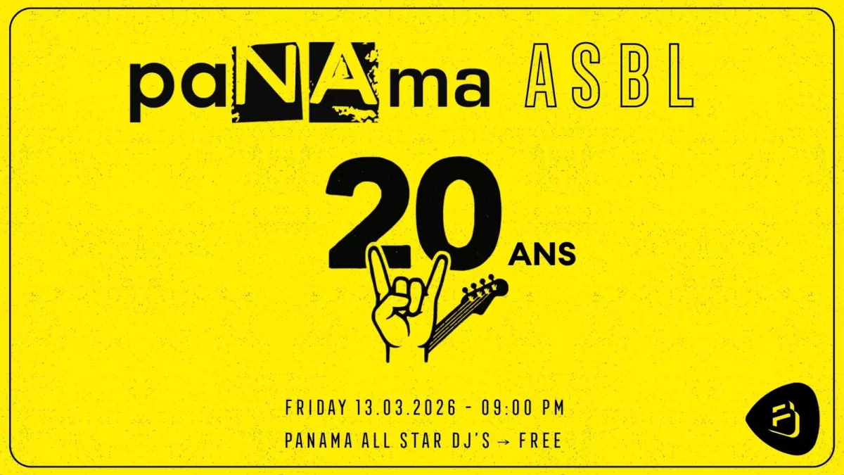 Affiche de l'événement Cheers to 20' Panama